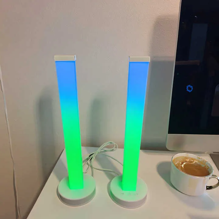 إضاءة أجواء حديثة gb للألعاب مصباح LED ذكي . Modern Ambience Lighting GB Gaming Smart LED
