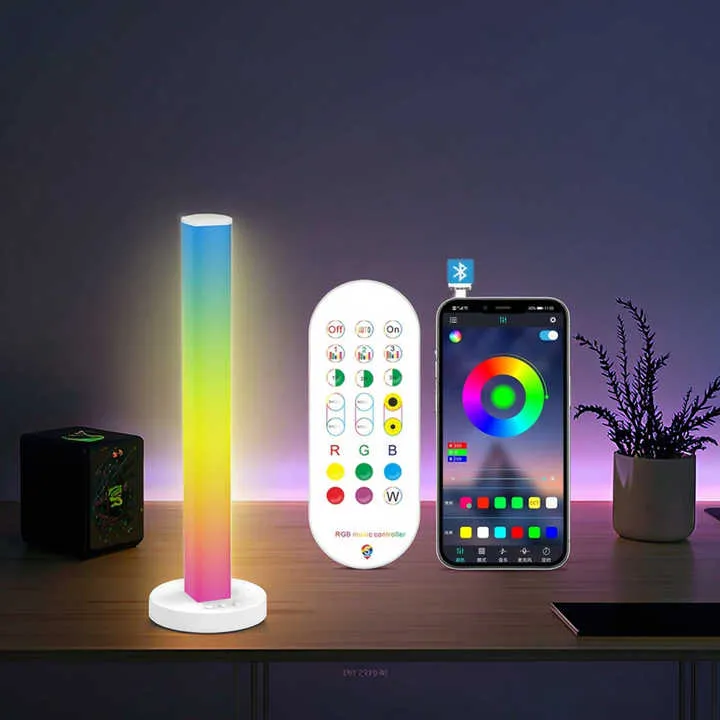 إضاءة أجواء حديثة gb للألعاب مصباح LED ذكي . Modern Ambience Lighting GB Gaming Smart LED