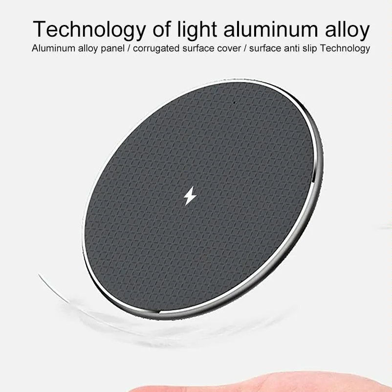 10W Non Slip Smart Cooling Wireless Charger