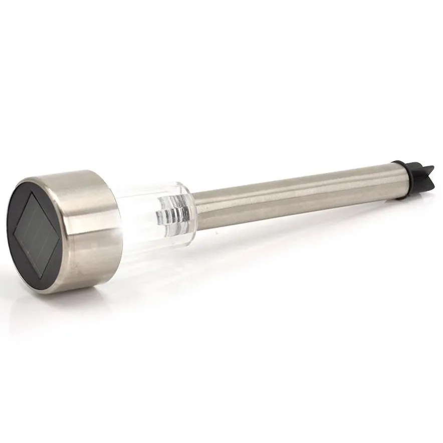 12-Pack: Solar LED Garden Pathway Stake Lights