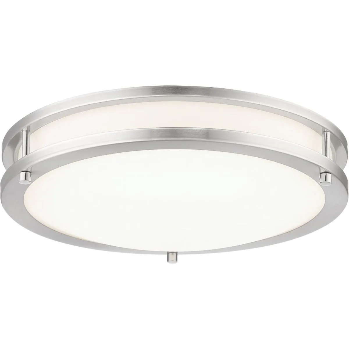 16 in. LED Flush Mount Light Brushed Nickel finish