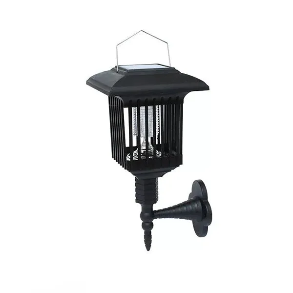 2-in-1 Solar LED Garden Light & Mosquito Zapper  UV Insect Killer for Outdoor Use