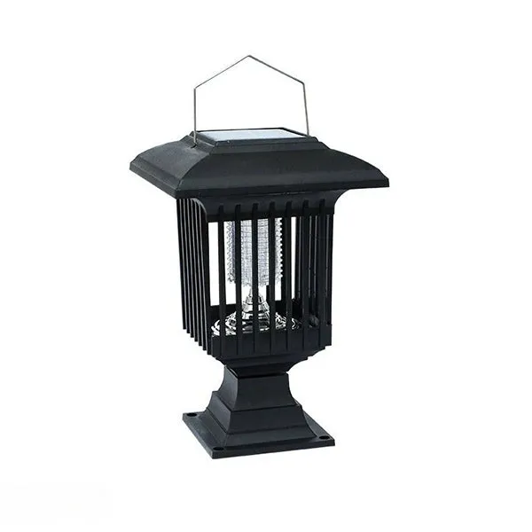 2-in-1 Solar LED Garden Light & Mosquito Zapper  UV Insect Killer for Outdoor Use