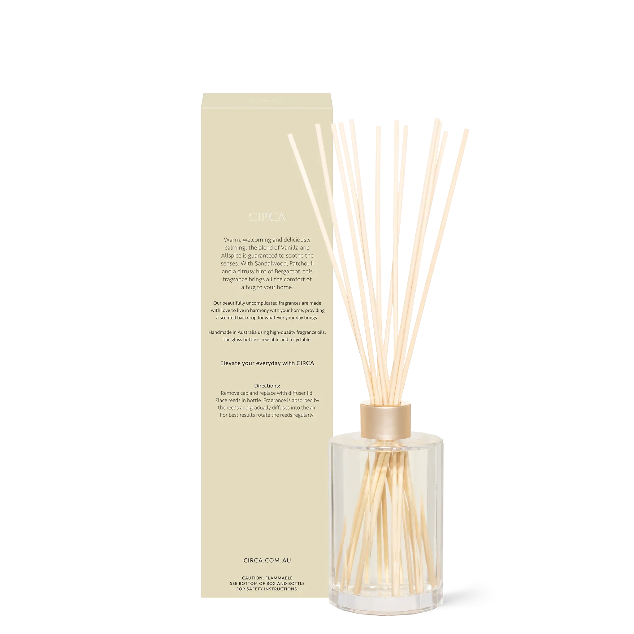 250ml Diffuser - Vanilla Bean & Allspice