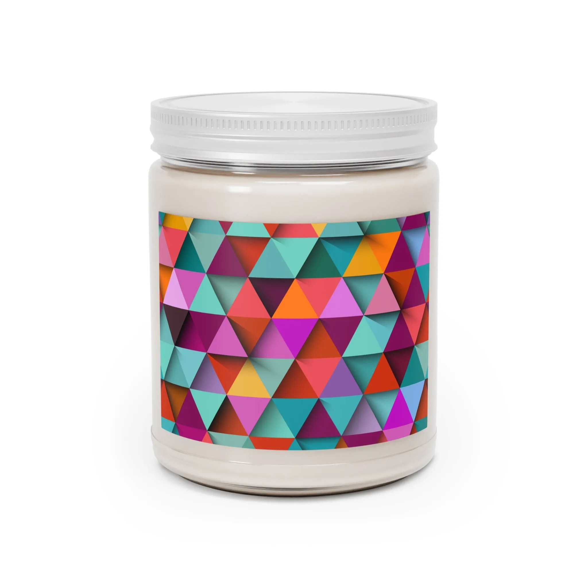 3D Triangle Label ScentedCandles, 9oz