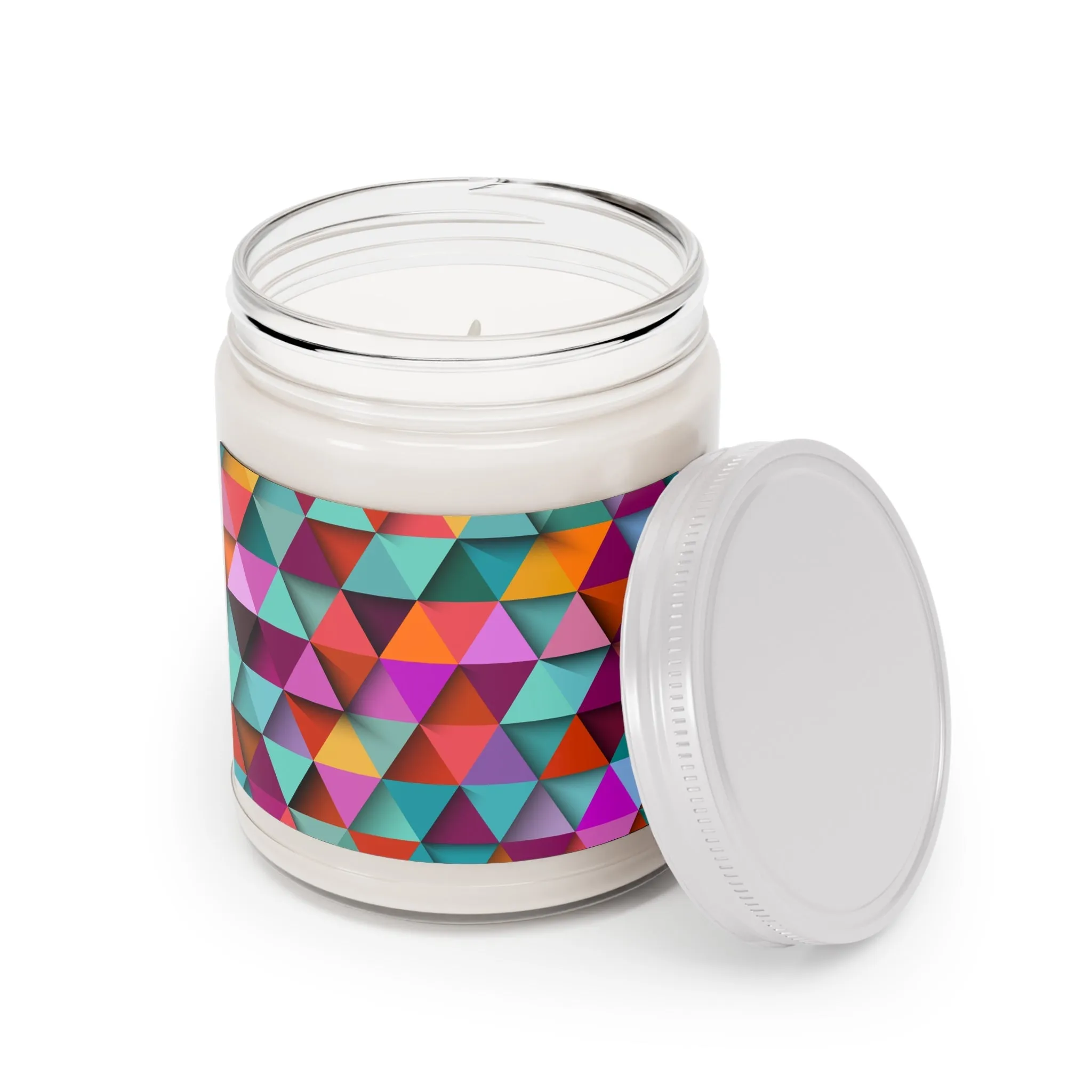 3D Triangle Label ScentedCandles, 9oz
