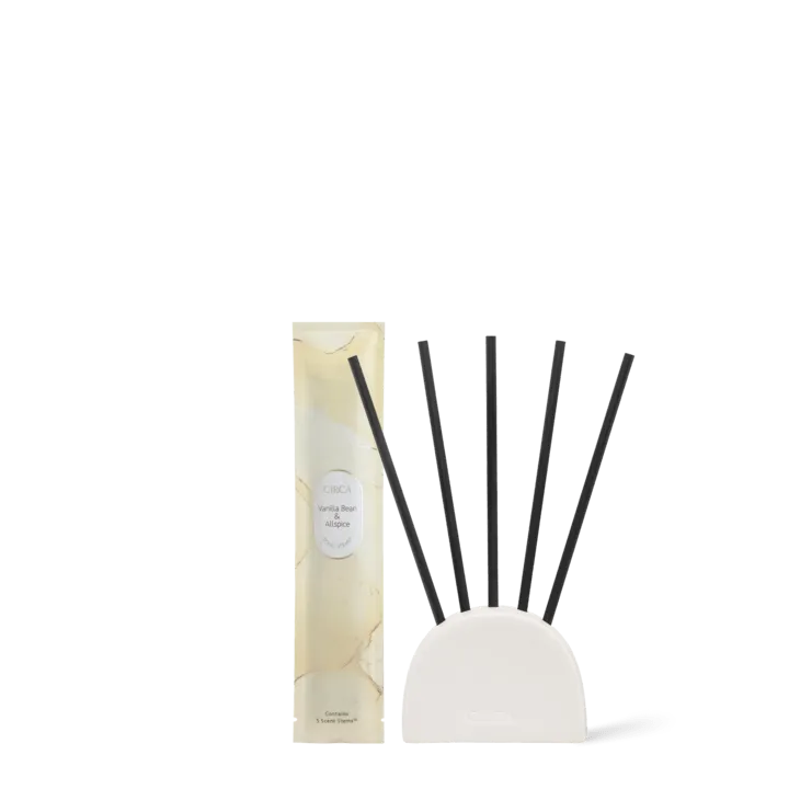 5 Replacement Scent Stems - VANILLA BEAN & ALL SPICE