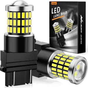 57LEDs 6100K Cool White 3156 3056 4157 3057 3157 LED Bulbs (Pairs)