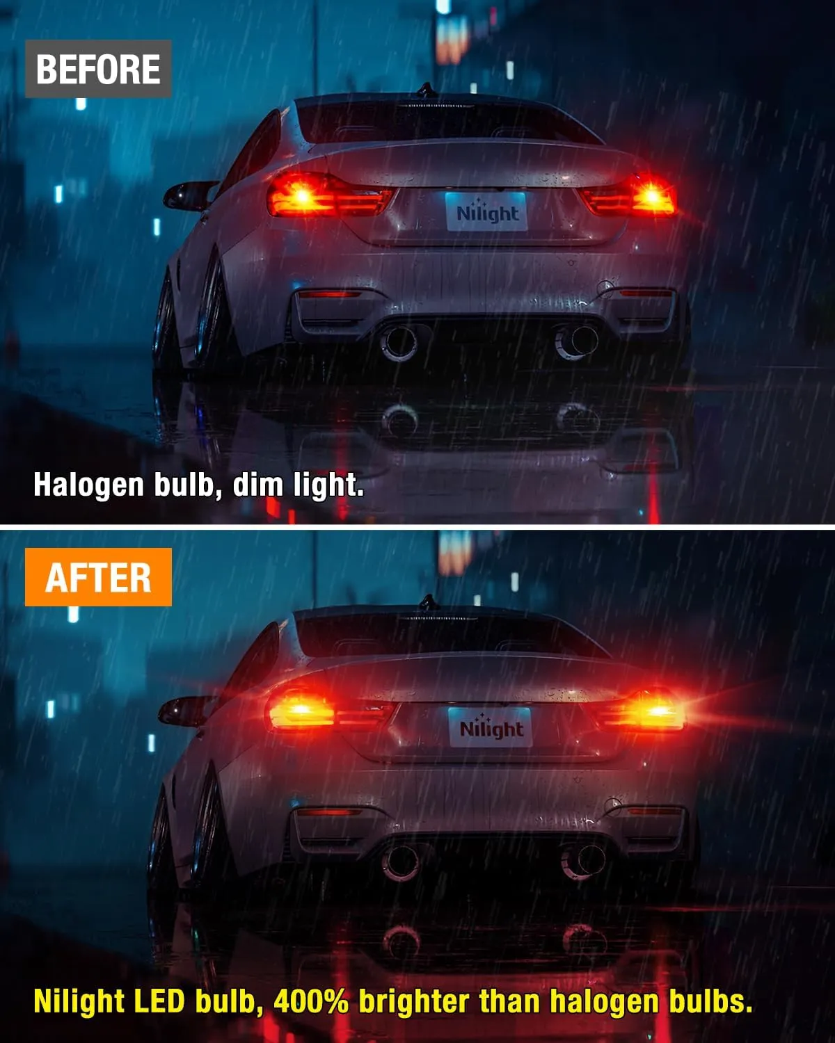 57LEDs Red 3156 3056 4157 3057 3157 LED Bulbs (Pairs)