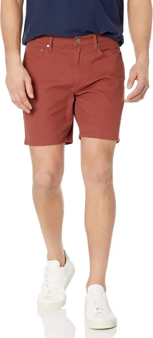 Amazon Essentials Men's Slim-Fit 7" Inseam Stretch 5-Pocket Short