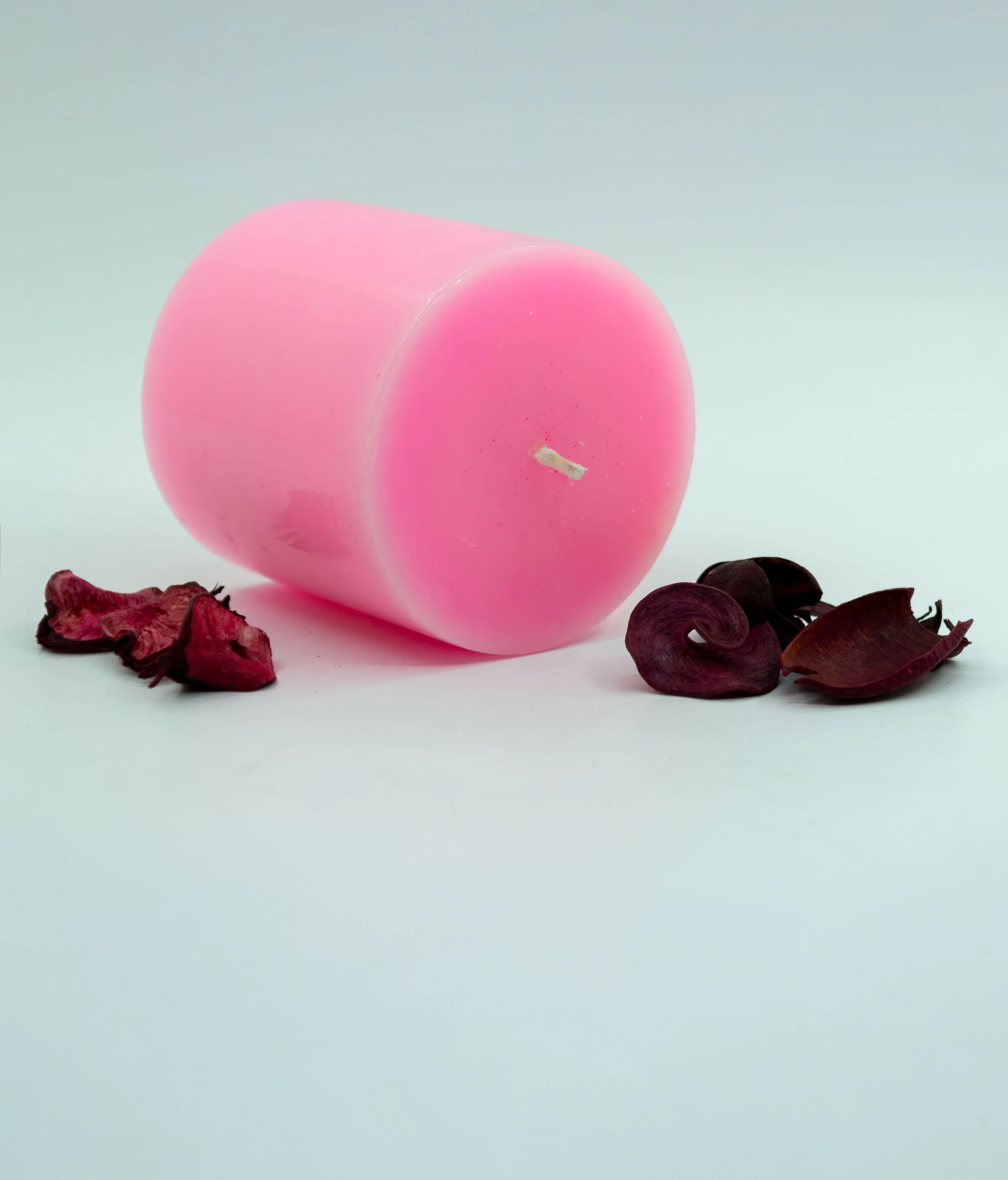 American-Elm Combo Pack of 3 Scented Rose Lemon & Strawberry Aroma Candles ( 2.5x2.5 Inch)