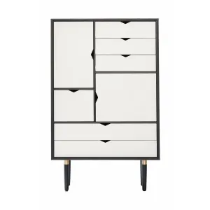 Andersen Furniture S5 Cabinet Black, White Front
