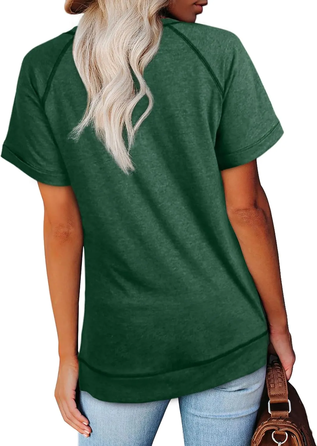 Aokosor Summer Tops for Women Casual 2025 Loose Fitting Outfits Workout