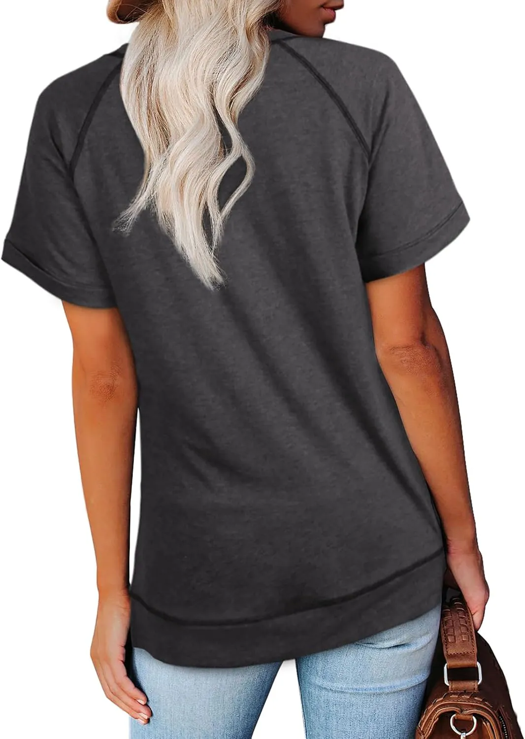 Aokosor Summer Tops for Women Casual 2025 Loose Fitting Outfits Workout