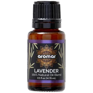 Aromar Pure Essential Oil – Lavender – 0.5oz.