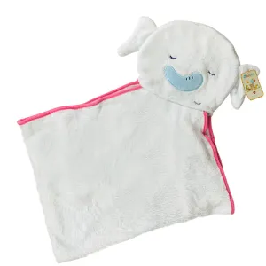 Baby Bath Towel - Blue Elephant