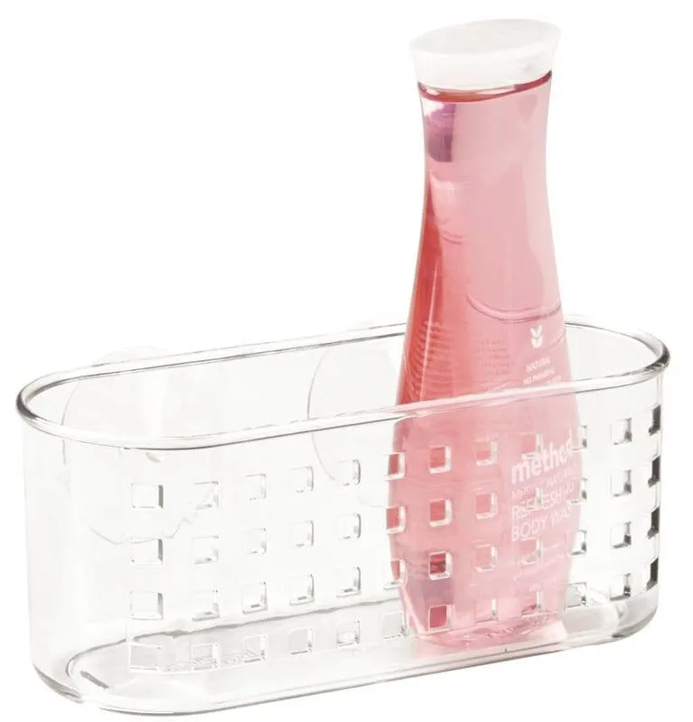 Basket Shower Suction Clear