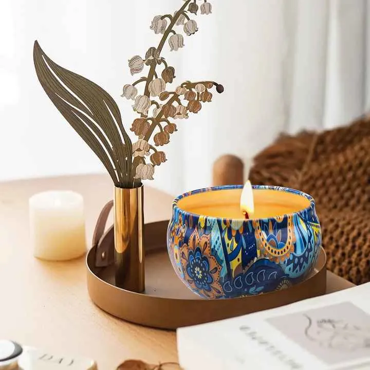 Best Selling Natural Soy Wax Scented-مجموعة شموع