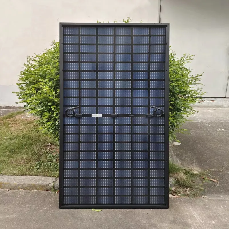 Bifacial Monocrystalline All Black Solar Panel 450W Solar Module Split Solar Cell Solar Charger Home Farm Garden on off Grid