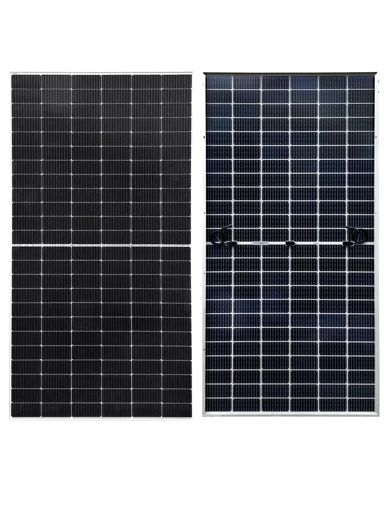Bifacial Monocrystalline Solar Panel 600W 6000W 6KW Half Cut Split Solar Cell Solar Charger Home House Garden Farm Beach