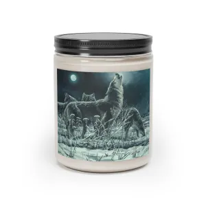 Blue Moon Wolves Scented Candle, 9oz