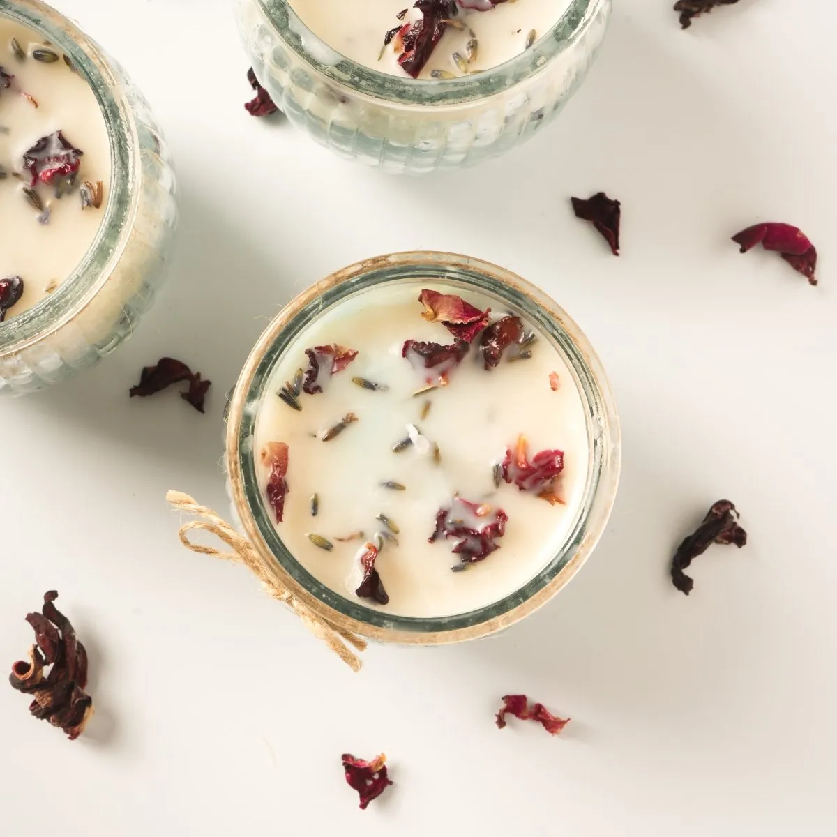 Blue-White Mishti Doi Soy Wax Candle
