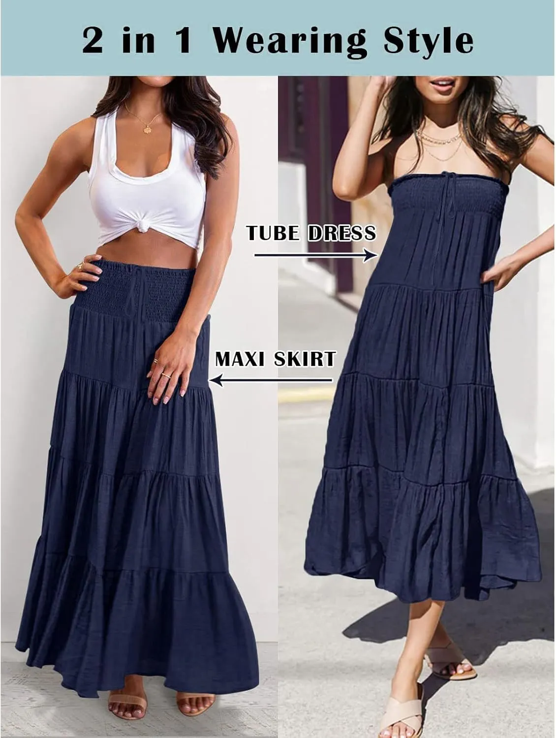 Boho Women Skirts Summer A Line Dress Pleated Solid High Rise Waist Skirt 2023 Graceful Robe Tennis Skirts Cute