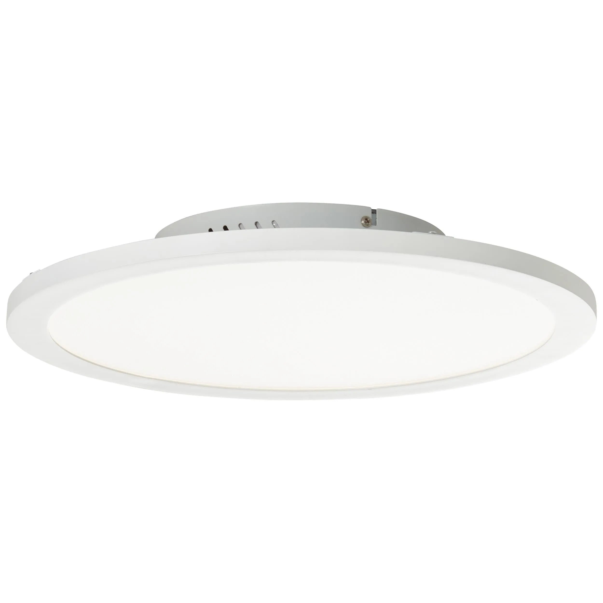 Brilliant 1 Light 24W Abie LED Round Ceiling Panel - White | G97060/05