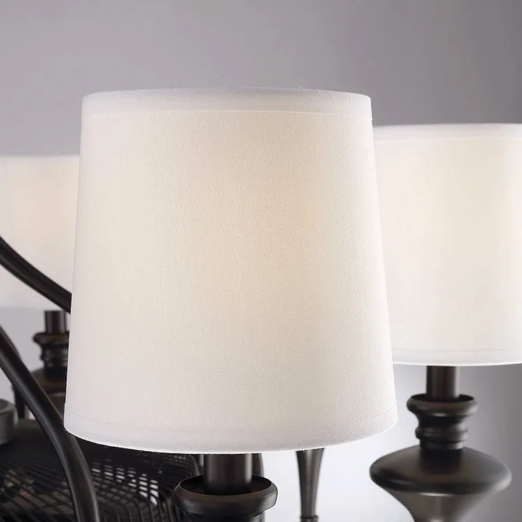 Brisa 35" Eight-Light Air-Ionizing Fan D'Lier