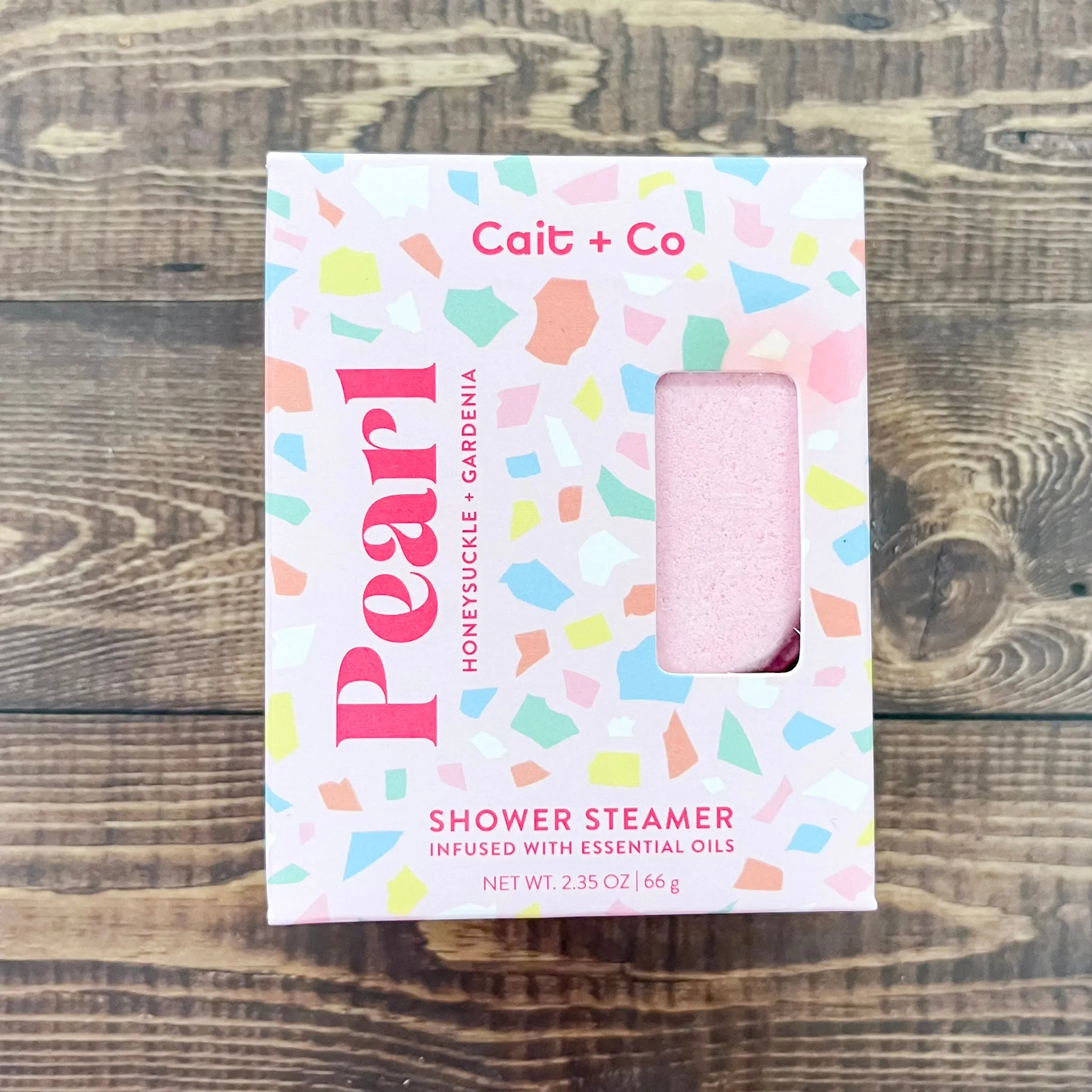Cait & Co Gem Shower Steamer - Pearl