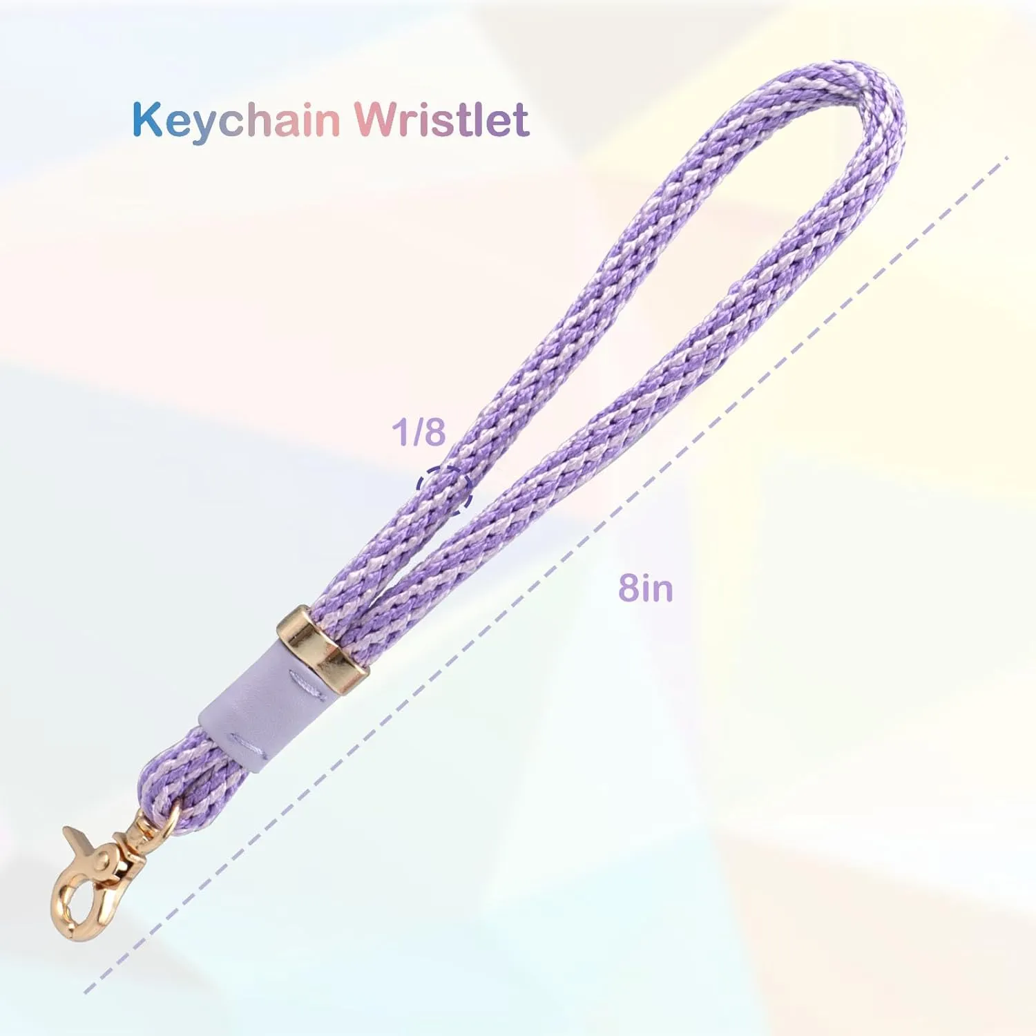 Canopus Wristlet Lanyard Strap for Keys - Original Minimalist Design Keychain Holder, Perfect Cute Keychain Gift for Girls