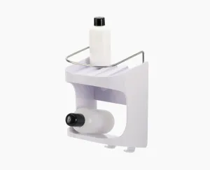 Capsule™ 2-tier White Shower Shelf