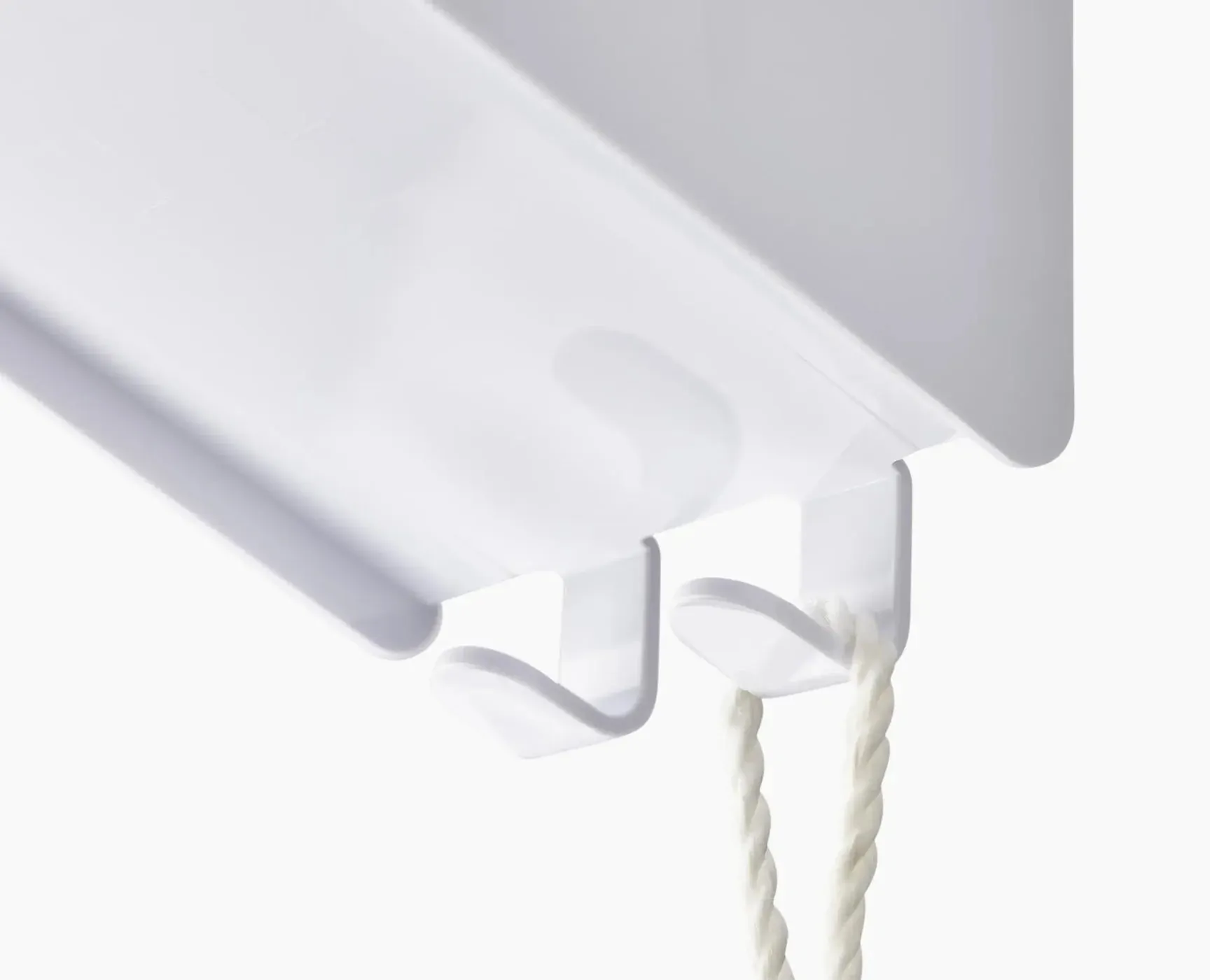 Capsule 4-tier White Shower Shelf