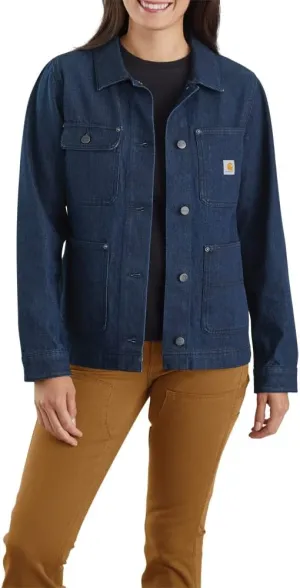 Carhartt Women's Rugged Flex Relaxed Fit Denim Jacket