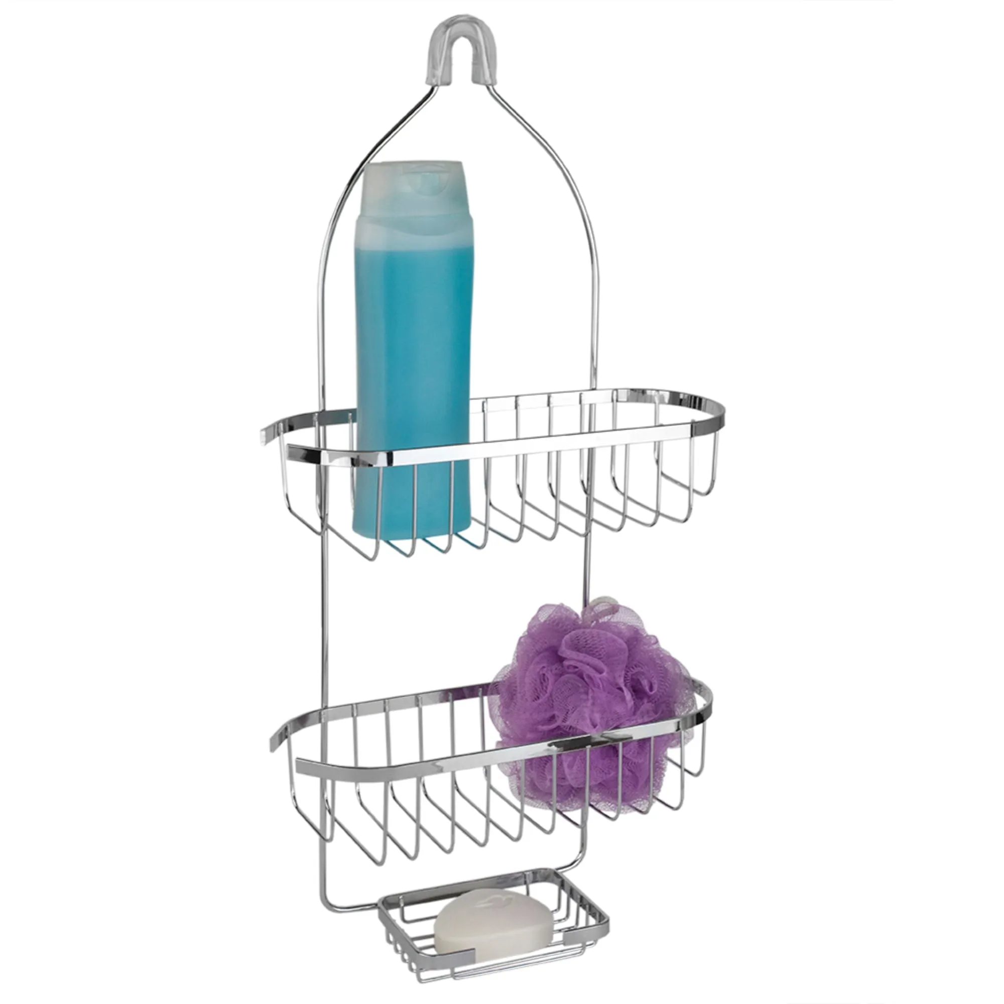 Chrome Plated Steel Shower Caddy