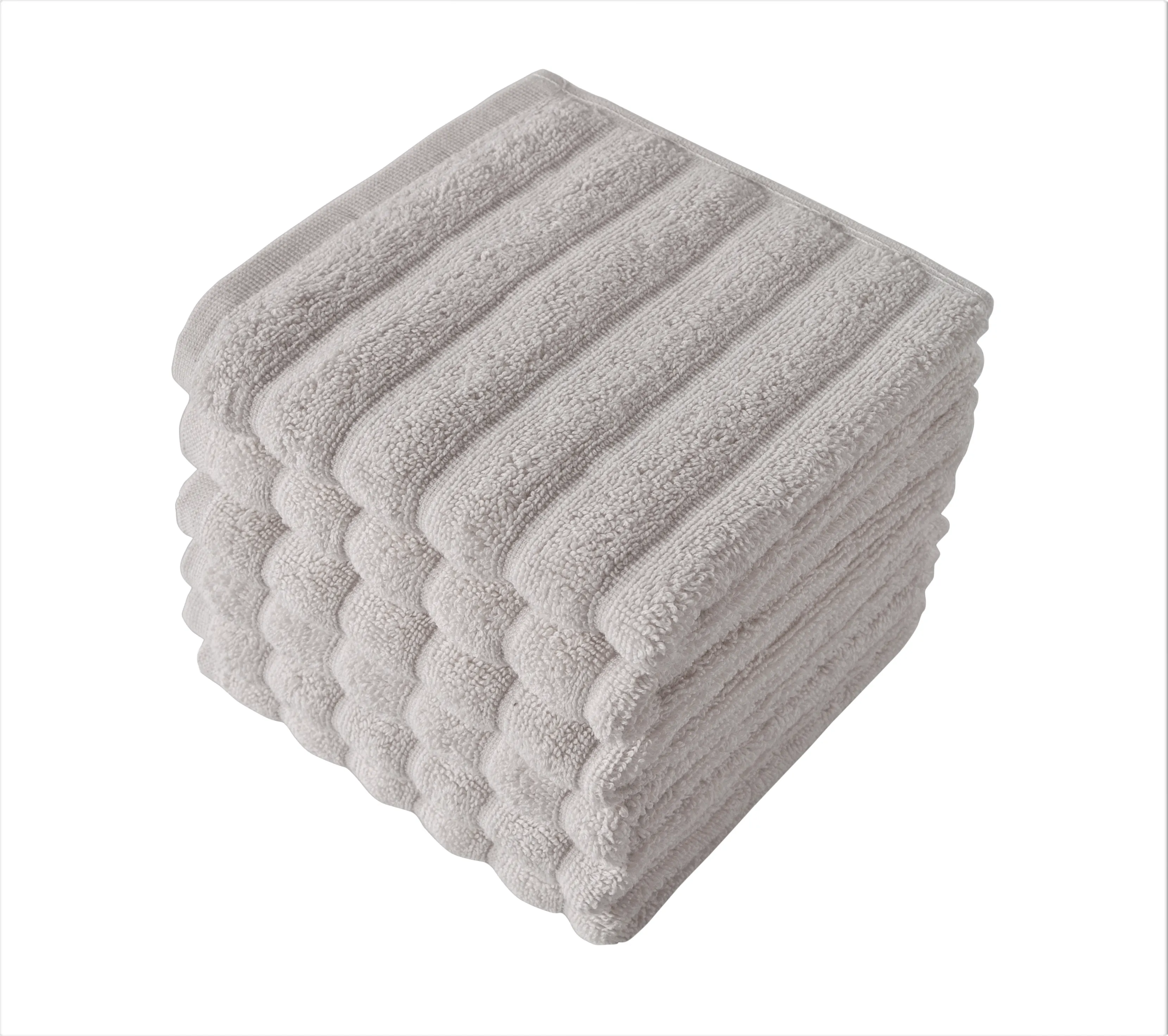 Classic Turkish Towels 100% Turkish Cotton Washcloths Set of 6, Absorbent & Quick Dry, Face Towels Wash Cloths for Hotel, Spa & Gym I 13"x13" by Classic Turkish Towels