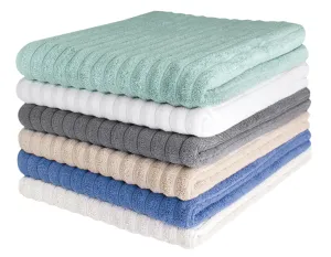 Classic Turkish Towels 100% Turkish Cotton Washcloths Set of 6, Absorbent & Quick Dry, Face Towels Wash Cloths for Hotel, Spa & Gym I 13"x13" by Classic Turkish Towels