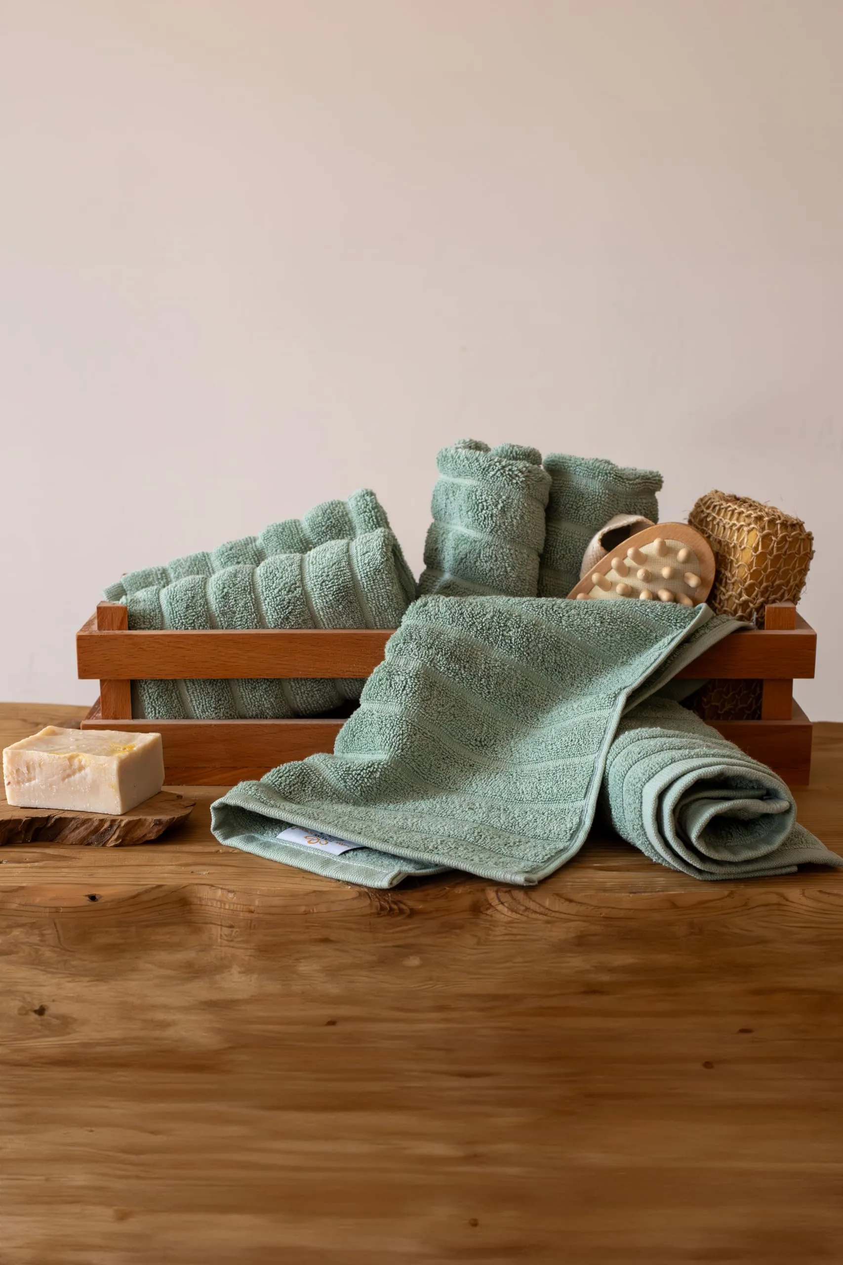 Classic Turkish Towels 100% Turkish Cotton Washcloths Set of 6, Absorbent & Quick Dry, Face Towels Wash Cloths for Hotel, Spa & Gym I 13"x13" by Classic Turkish Towels