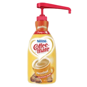 Coffee-Mate Hazelnut Liquid Creamer Concentrate Pump Bottle 50.7 fl oz