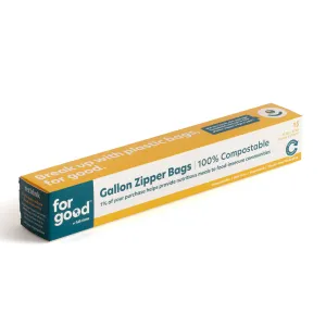 Compostable Gallon Storage Bags (15pk)