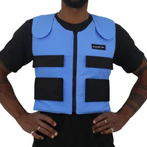 Cool Vest Personal Cooling, 59 Degrees for 2.5 hours 8 Cool Packs, Recharge in 30 Minutes