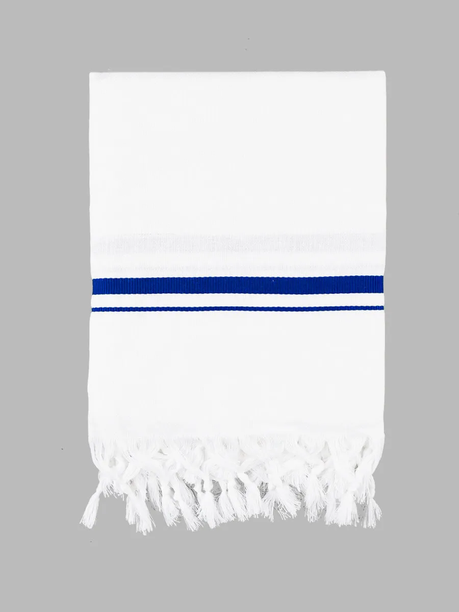 Cotton White Bath Towel Tiger BB (Pack of 2)