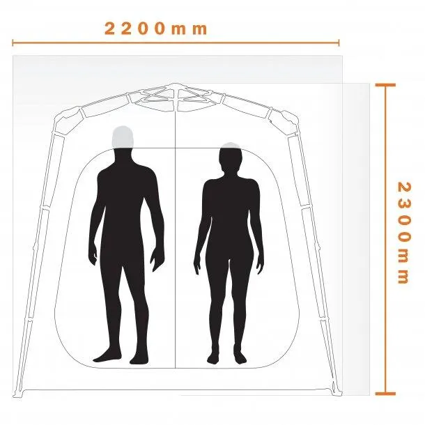 Darche Twin Cube Ensuite Shower Tent