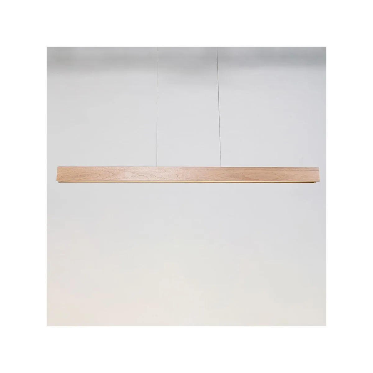 Drift 84 in. LED Pendant Light Almond Finish