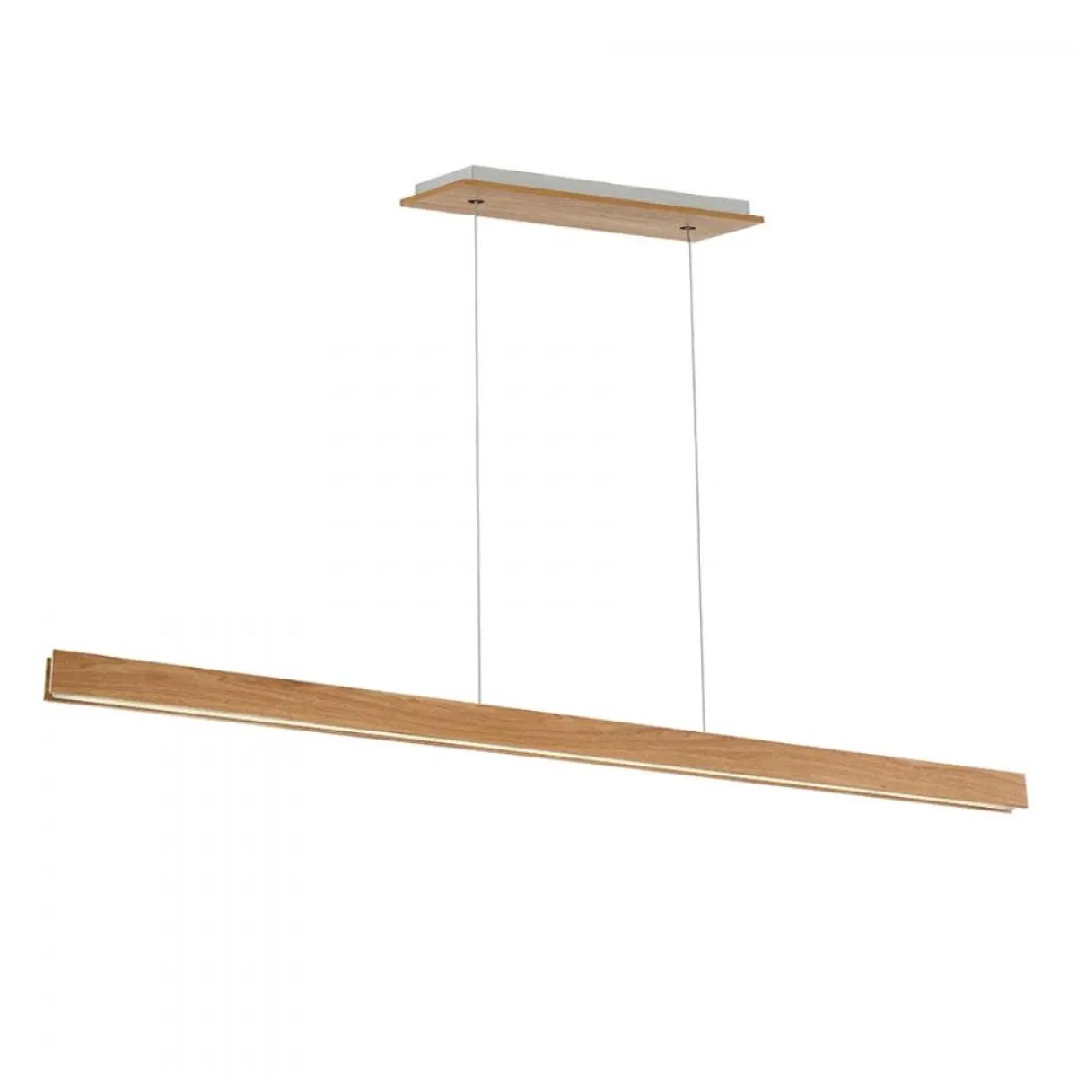 Drift 84 in. LED Pendant Light Almond Finish