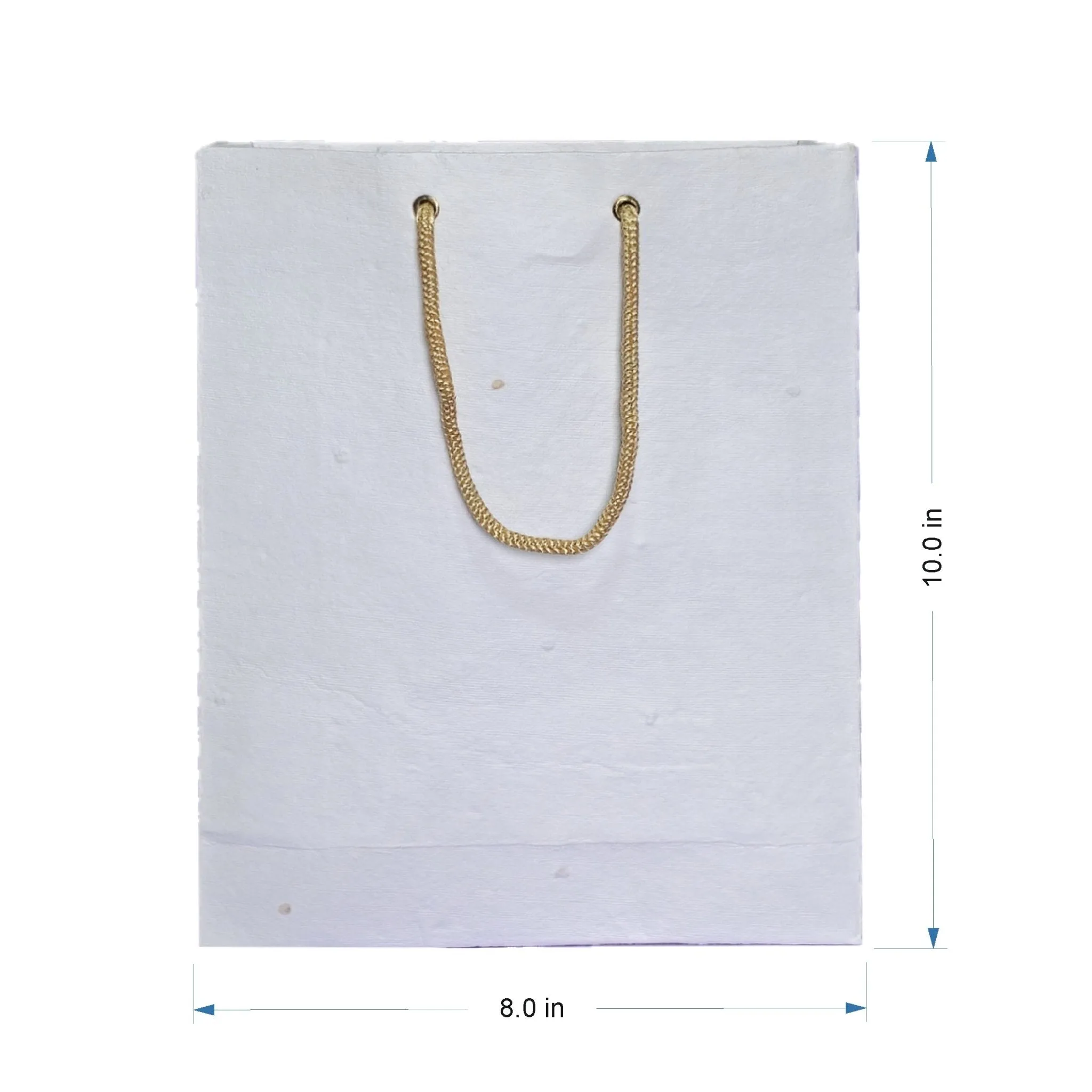 Eco Friendly Plantable Seed Paper Gifting Bags 8"x10" size