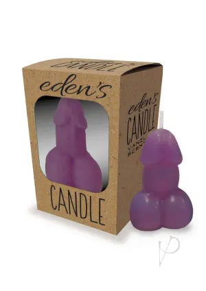 Edens Candle Penis Eggplant