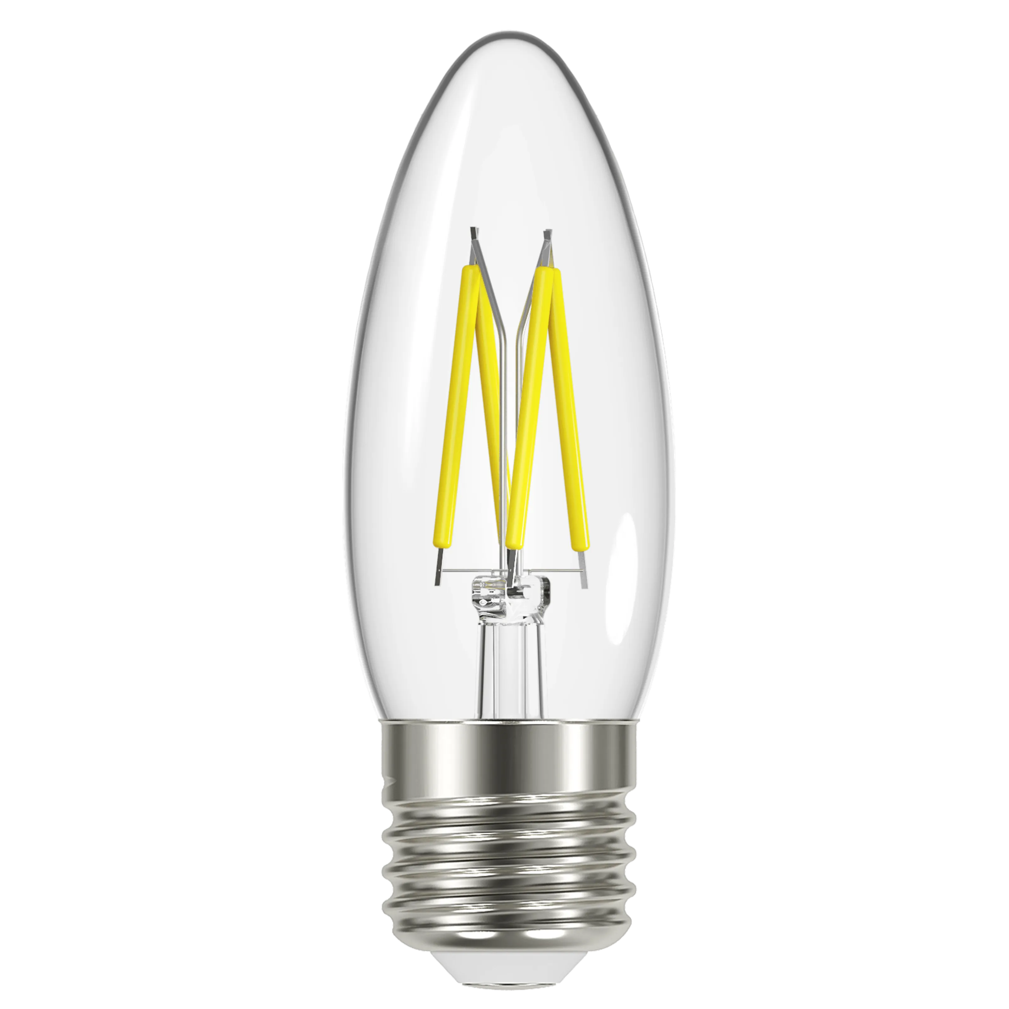 Energizer E27 Filament LED Candle Warm White Lightbulb 40W