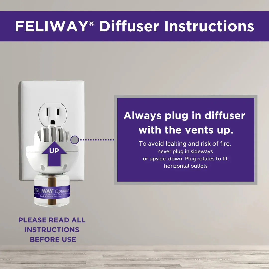 Feliway - Optimum - Cat Calmer Starter Kit
