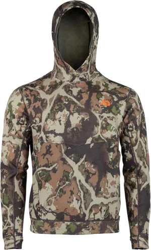 First Lite Mens Furnace Hoody - Merino Wool Camo Hunting Fleece Pullover, Heavyweight Base Layer Hunting Gear For Men